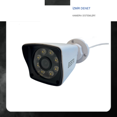 İzmir Denet 2MP Ahd Warm Led Full HD 1080P Bullet Güvenlik Kamerası KD-9139