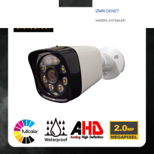 2 MP 8 ATOM LED AHD WARM LED DIŞ MEKAN GÜVENLİK KAMERASI - 2015