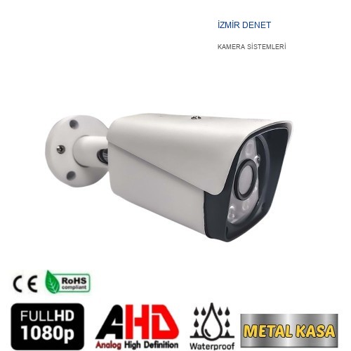 İzmir Denet 5 MP SONY LENS 2 MP IR LED METAL KASA BULLET GÜVENLİK KAMERASI - BT-8036