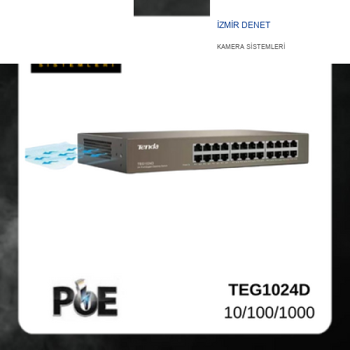Tenda teg1024d  24 port gigabite ethernet switch 10/100/1000