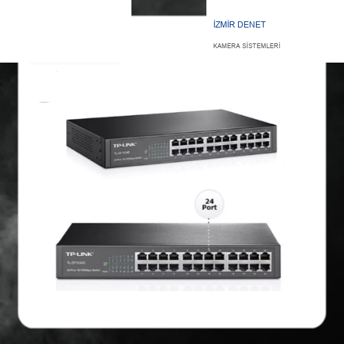 TP-LINK TL-SF1024D 24 Port 10/100Mbps Switch