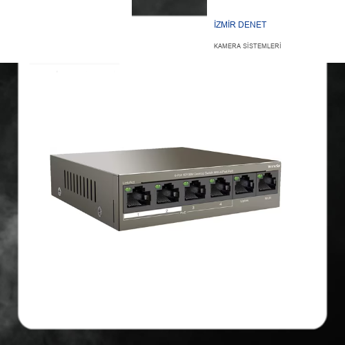 Tenda TEF1106P-4-63W 6 Port 10/100Mbps 4 port Poe Switch