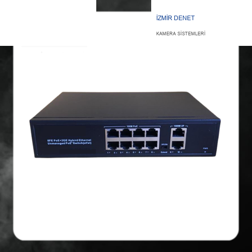 8 port PoE Switch 10/100 Mbit