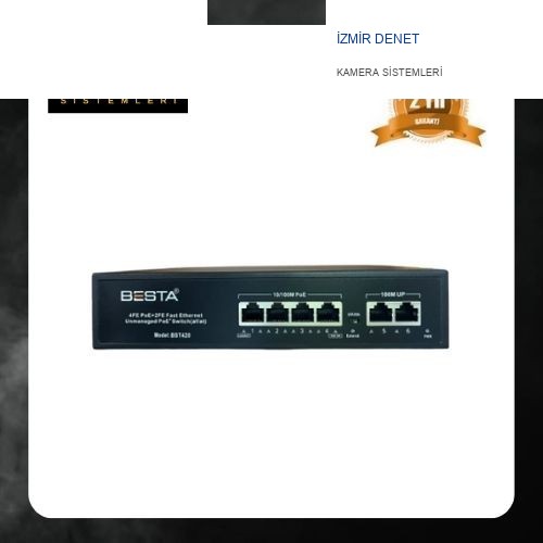 6 PORT POE SWITCH - BST620