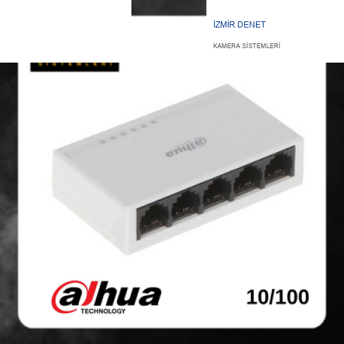 DAHUA 10/100 5 PORT YÖNETİLEMEZ SWITCH DH-PFS3005-5ET-L