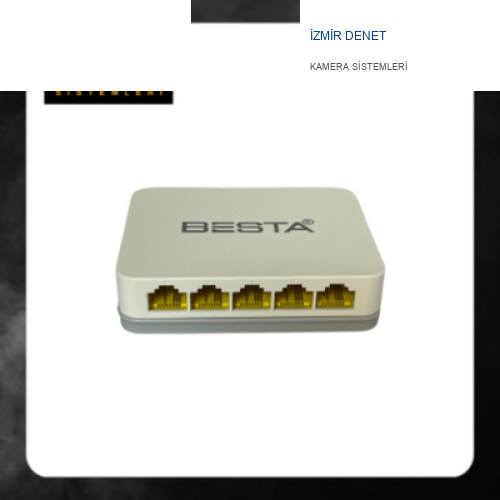 İzmir Denet 5 PORT ETHERNET SWITCH 10/100 MBPS