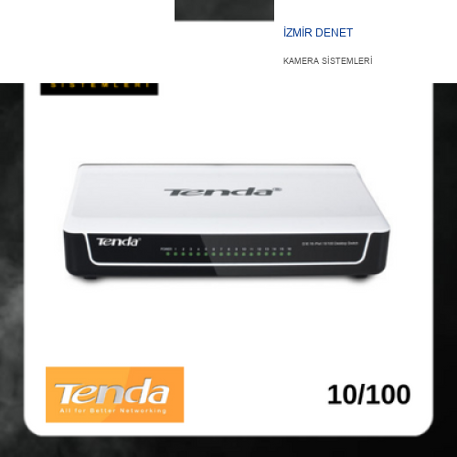 TENDA S16 10/100 YÖNETİLEMEZ 16 PORT SWITCH- S16