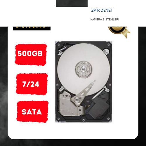 7/24 GÜVENLİK DİSKİ - 500 GB