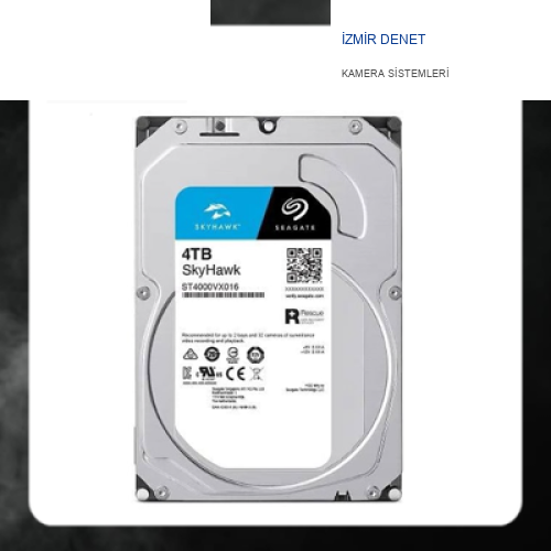 Seagate SkyHawk 4 TB  ST4000VX016 SATA 3.0 5400 RPM 3.5" Güvenlik Harddiski