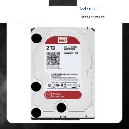 WD Red 2TB Intellipower Sata 3.0 64Mb 3,5' 1-8 yuva NAS Sabit Disk (WD20EFRX)