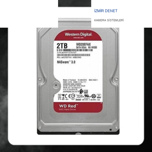 Western Digital Red 2 TB WD20EFAX SATA 3.0 5400 RPM 3.5" Harddisk