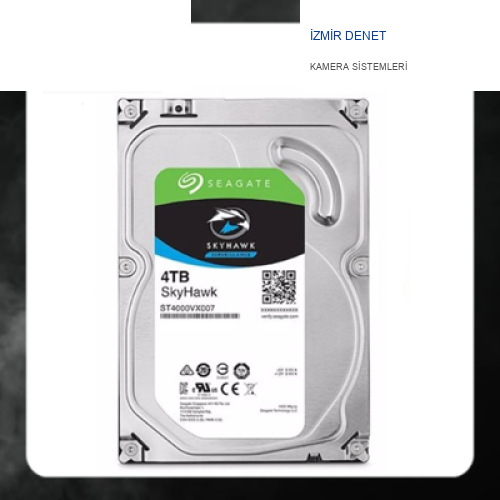 Seagate Skyhawk ST4000VX007, 3.5", 4tb, 64MB, 5900RPM Güvenlik Harddiski