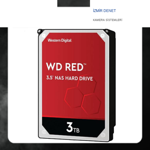 Western Digital RED 3 TB WD30EFAX 5400 RPM SATA 3 3.5 inç NAS HARDDİSK