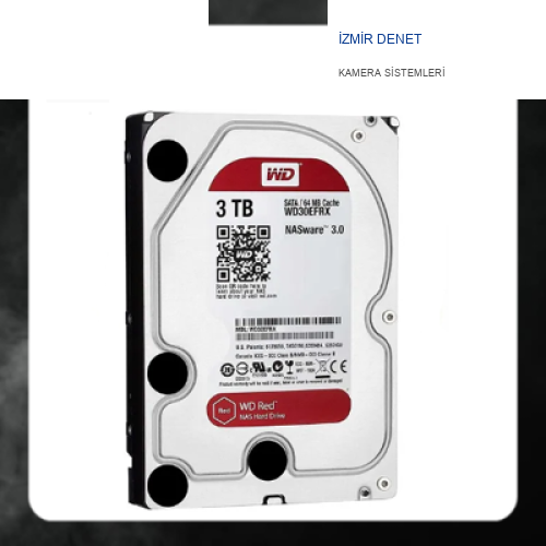 Western Digital 3.5" 3 TB Red NAS WD30EFRX SATA 3.0 5400 RPM Güvenlik Harddiski