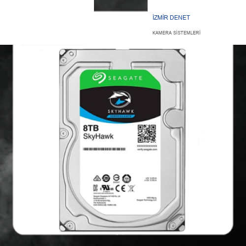 Seagate SkyHawk 8 TB ST8000VE001 3.5"  7200 RPM SATA 3 Harddisk
