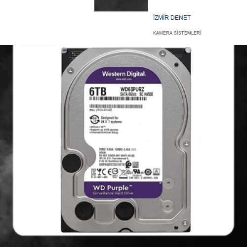 Western Digital Purple 6 TB WD63PURZ SATA 3.0 5400 RPM 3.5"  Harddisk