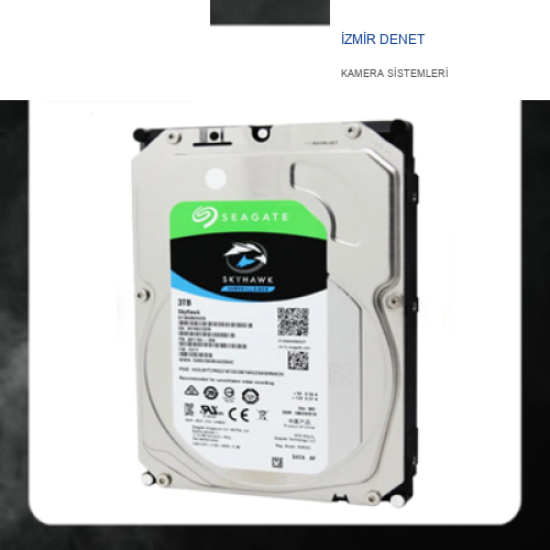 Seagate 3 TB Skyhawk ST3000VX009 SATA 3.0 5900 RPM 3.5" Günvenlik Harddiski