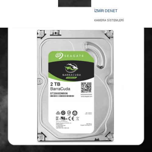 Seagate ST2000DM006 2 Tb 3.5 7200 Rpm Barracuda Sata III Güvenlik Harddiski