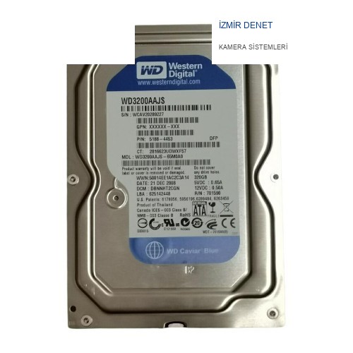 Western Digital 320GB 7200RPM 8mb Sata3 Sabit Disk WD3200AAJS Harddisk