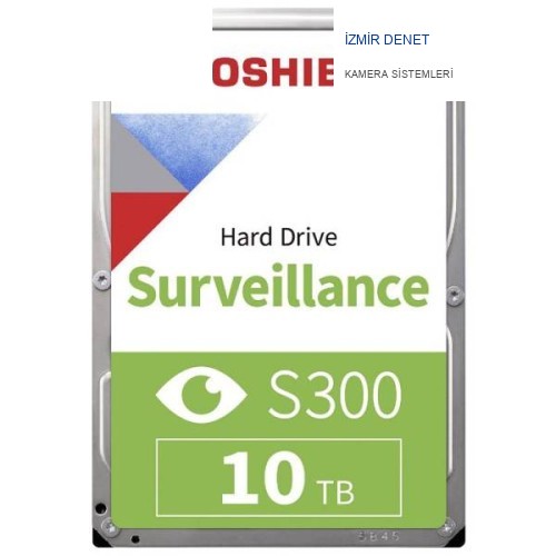 TOSHIBA SURVEILLANCE S300 PRO 3.5" 7200RPM MD10ADA10TV SATA III HARDDİSK