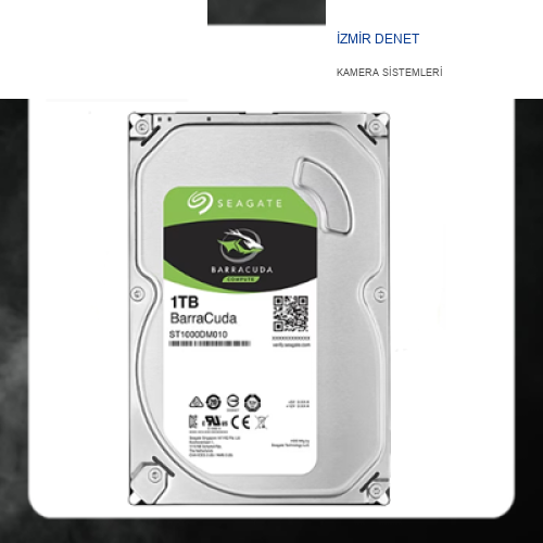 Seagate 3.5" 1 TB SATA 3 BARACUDA/SEAGATE Güvenlik Hard Diski