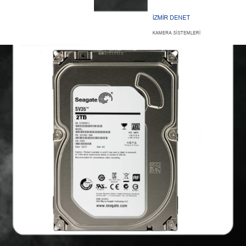 Seagate SV35 ST2000VX000 SATA 3.0 7200 RPM 3.5" 2 TB  Güvenlik Harddiski