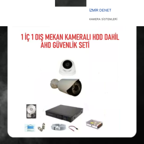 2 MP 1080P 1 İç Mekan 1 Dış Mekan Kameralı Ahd HDD DAHİL Güvenlik Seti ARNA-7522