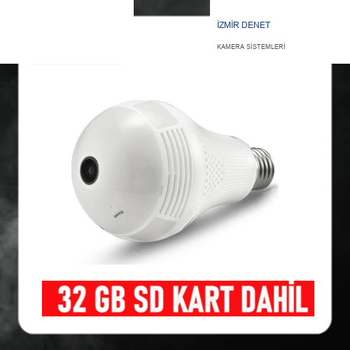 2 MP 1080P KABLOSUZ AMPUL KAMERA 32 GB SD KART DAHİL XMEYE ARNA-1282