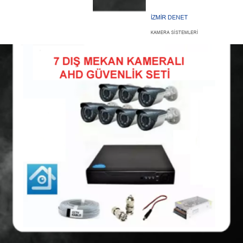 2 MP AHD 7 DIŞ MEKAN KAMERALI GÜVENLİK SETİ ARNA-7127