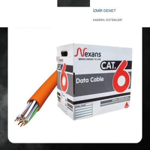 Nexans Cat6 Utp 23 AWG Halogen Free Kablo 305 Metre Full Bakır