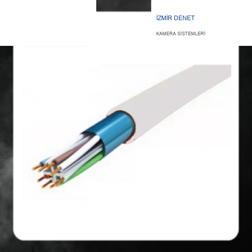 Cat6 305 Metre Cat 6 Kablo 23 AWG İp Kamera Kablosu ARNA-5635