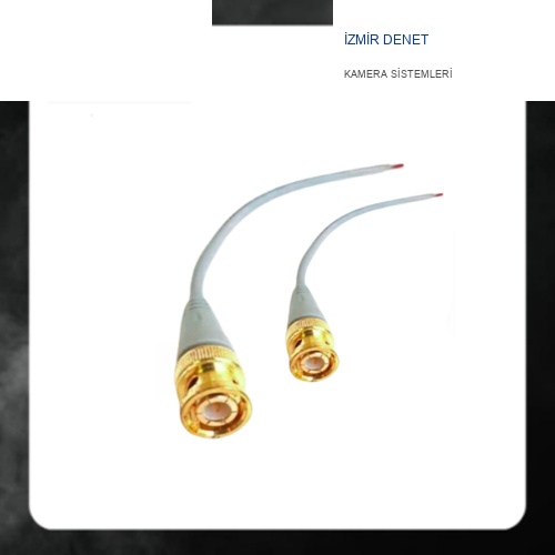 Altın Alaşımlı Hazır Bnc Konnektör 13 CM ARNA-6013