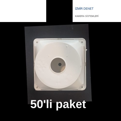 ARNA KAPAKLI 13X13 CM TABANLI KAMERA MUHAFAZA BUAT KUTUSU 50'Lİ PAKET - ARN1350