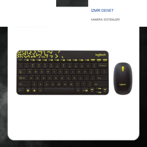 Logitech MK240 Nano Kablosuz Klavye Mouse Seti