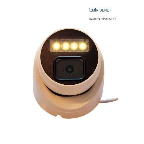 ARNA GERÇEK 5 MP IP POE WARM LED SESLİ İÇ MEKAN DOME GÜVENLİK KAMERASI ARN-5250WX