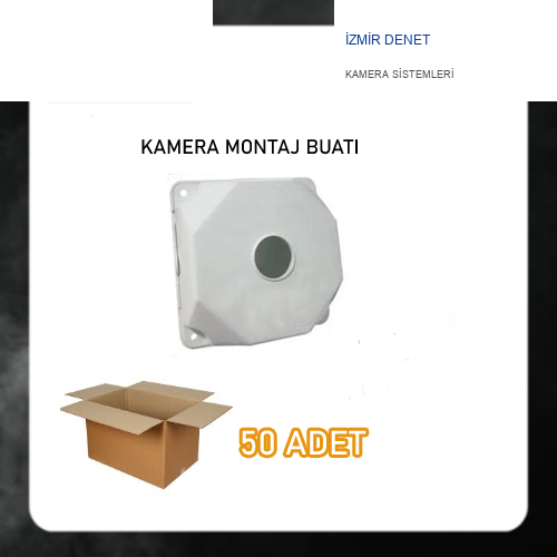 KAMERA MONTAJ BUATI 50 Lİ PAKET  ARNA-6250