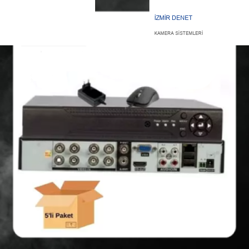 2 MP 8 KANAL 1080N XMEYE AHD HİBRİT 5IN1 HİBRİT H265 KAMERA KAYIT CİHAZI AVANTAJLI 5'Lİ PAKET